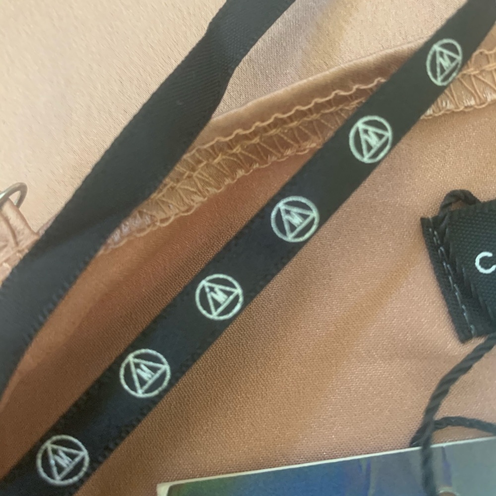 Carli Bybel x Missguided Rose Gold Pink Slip Dress - Picture 9 of 14